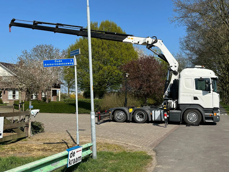 Scania R450 6x2 !!TRACTOR!!!CRANE/GRUE/HMF 50TM!!TOP!EURO6!! - Tegljač: slika 4 Scania R450 6x2 !!TRACTOR!!!CRANE/GRUE/HMF 50TM!!TOP!EURO6!! - Tegljač: slika 4