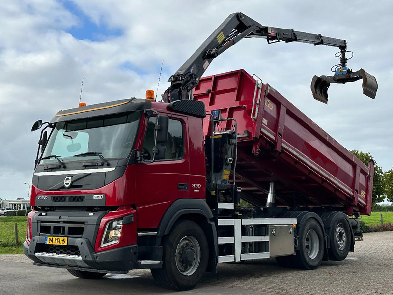 Lizing Volvo FMX 330 EURO6!!6X4!!VOORAS AANGEDREVEN!!Z-Kraan/KIPPER!! Volvo FMX 330 EURO6!!6X4!!VOORAS AANGEDREVEN!!Z-Kraan/KIPPER!!: slika 6