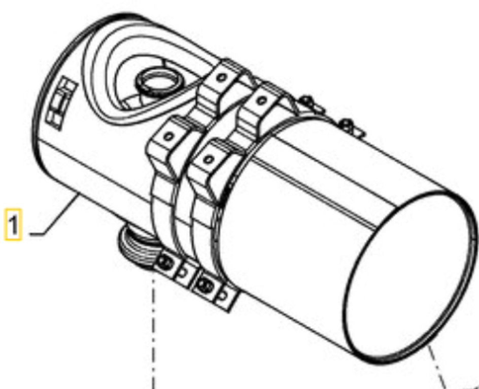 Case 47645435R - Motor i delovi za Građevinska mašina: slika 1 Case 47645435R - Motor i delovi za Građevinska mašina: slika 1