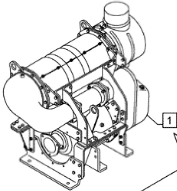 Case 48011613 - 8983324709-0 - Prigušivač za Građevinska mašina: slika 1 Case 48011613 - 8983324709-0 - Prigušivač za Građevinska mašina: slika 1