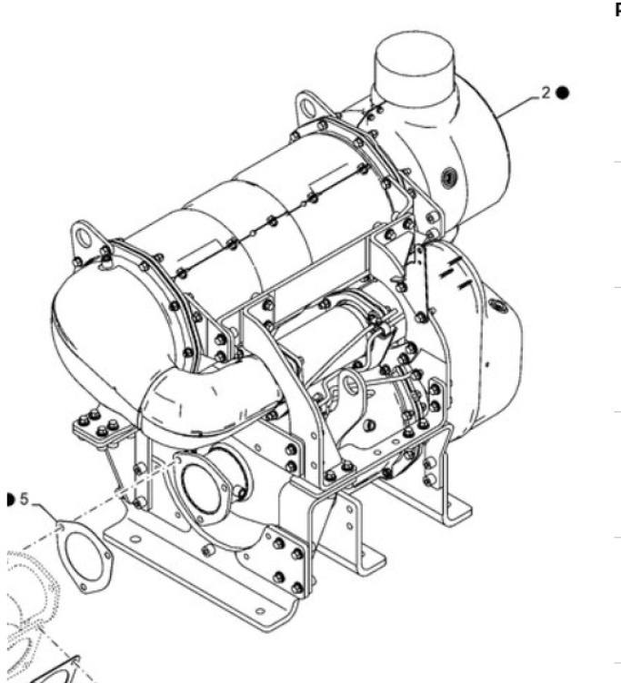 Case 51533415 - Prigušivač za Građevinska mašina: slika 1 Case 51533415 - Prigušivač za Građevinska mašina: slika 1