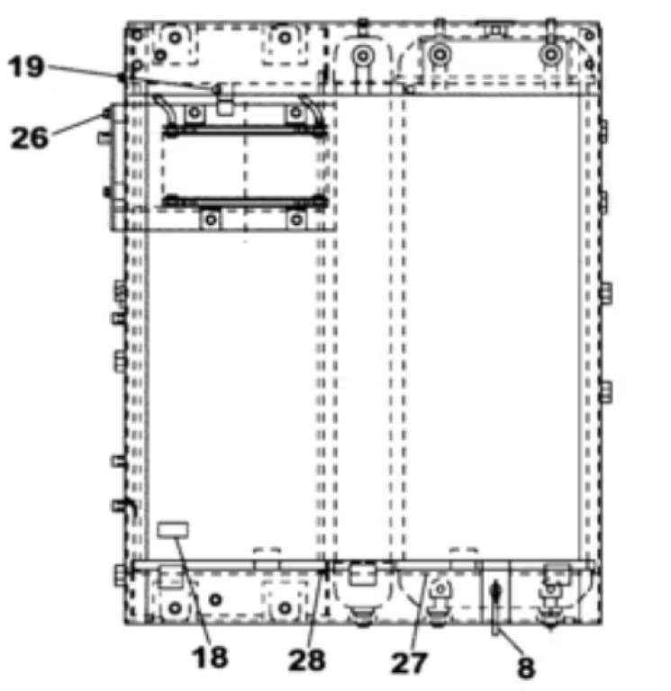 Case KNH10452 - KNH10450 - Radijator za Građevinska mašina: slika 2 Case KNH10452 - KNH10450 - Radijator za Građevinska mašina: slika 2