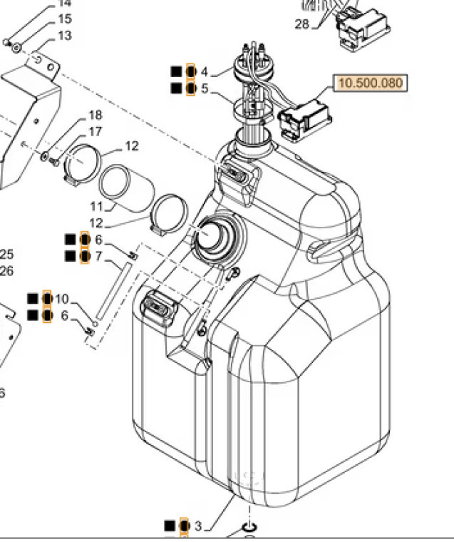 Case KRH21830 - KRH18120 - Motor i delovi za Građevinska mašina: slika 1 Case KRH21830 - KRH18120 - Motor i delovi za Građevinska mašina: slika 1