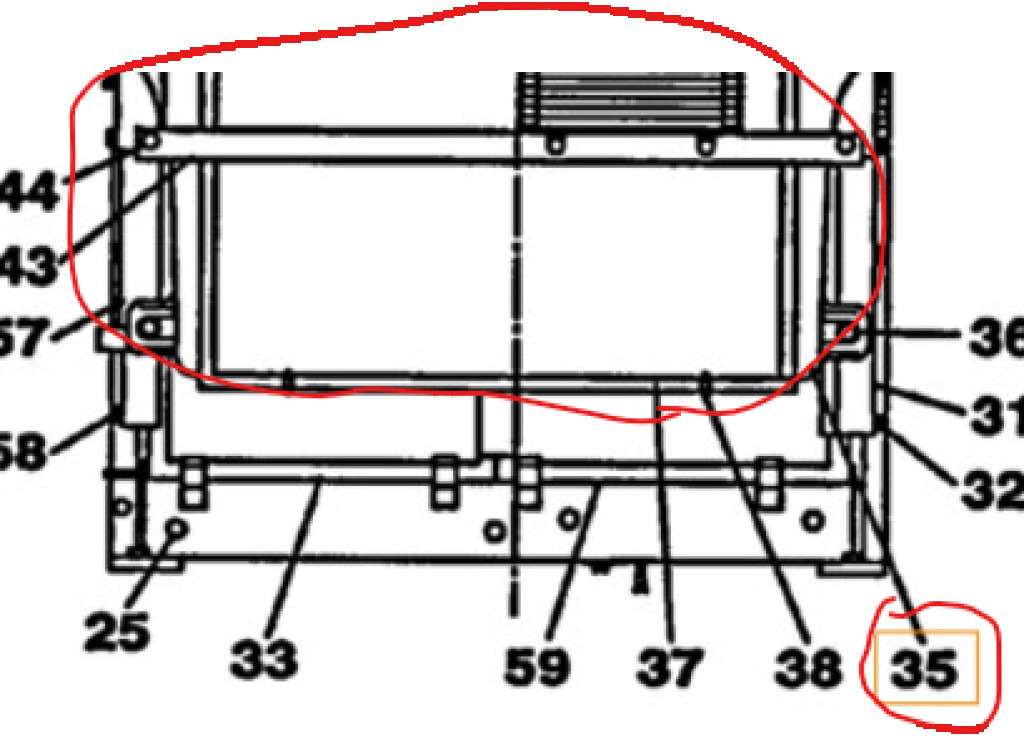 Case LN001750 - Hladnjak za Građevinska mašina: slika 1 Case LN001750 - Hladnjak za Građevinska mašina: slika 1
