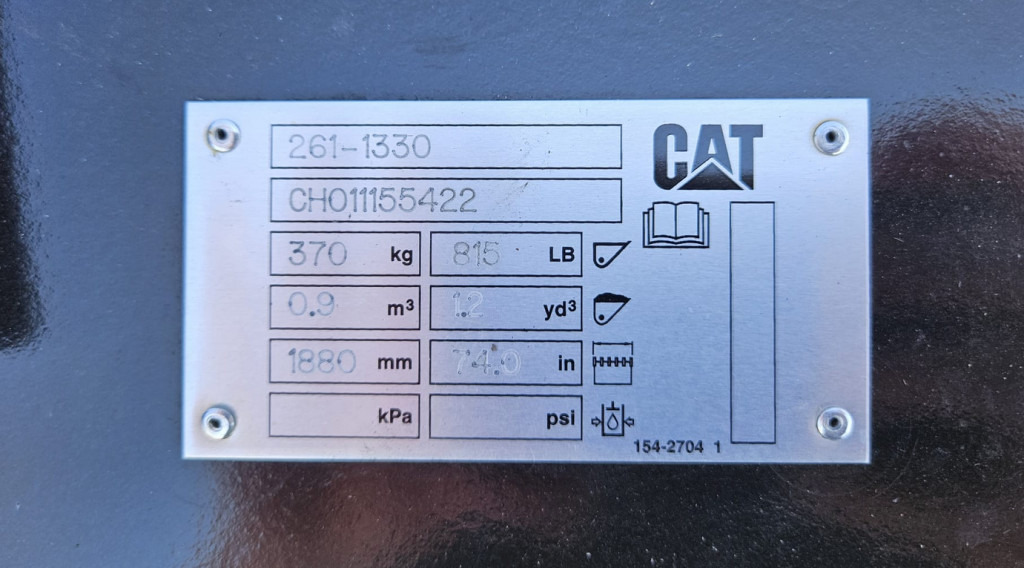 Caterpillar 2849281 - 2611330 - Utovarna kašika: slika 4 Caterpillar 2849281 - 2611330 - Utovarna kašika: slika 4