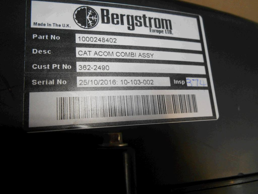 Caterpillar 3622490 - Deo klima uređaja za Građevinska mašina: slika 4 Caterpillar 3622490 - Deo klima uređaja za Građevinska mašina: slika 4