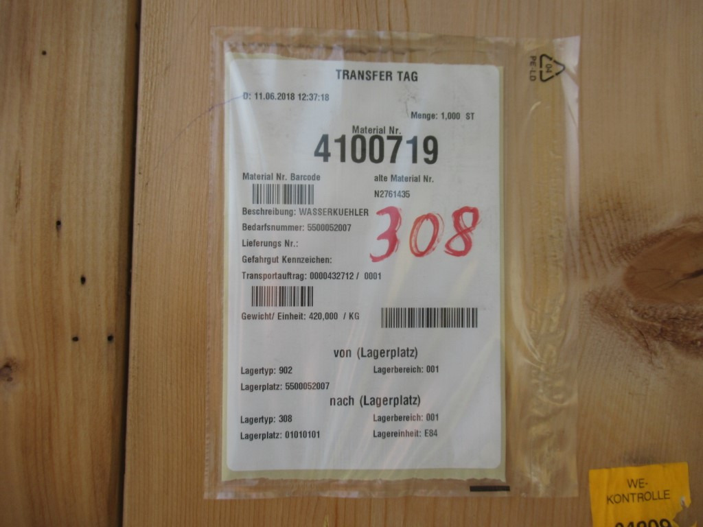 Caterpillar 4100719 - 5340579 - Radijator za Građevinska mašina: slika 3 Caterpillar 4100719 - 5340579 - Radijator za Građevinska mašina: slika 3