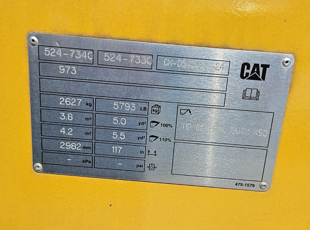 Caterpillar 5247340 - 5247330 - Utovarna kašika: slika 4 Caterpillar 5247340 - 5247330 - Utovarna kašika: slika 4