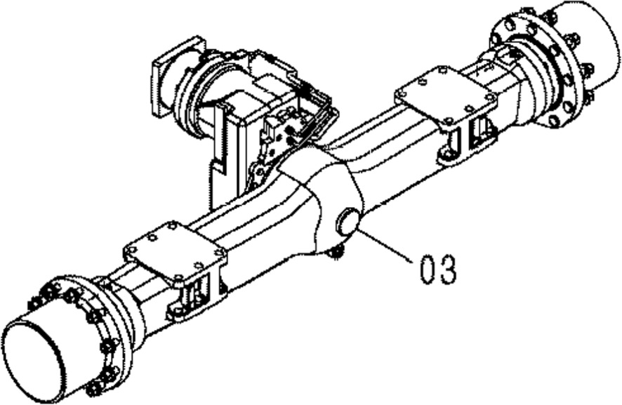 Hitachi 4457336 - 4143000182 - Zadnja osovina za Građevinska mašina: slika 1 Hitachi 4457336 - 4143000182 - Zadnja osovina za Građevinska mašina: slika 1