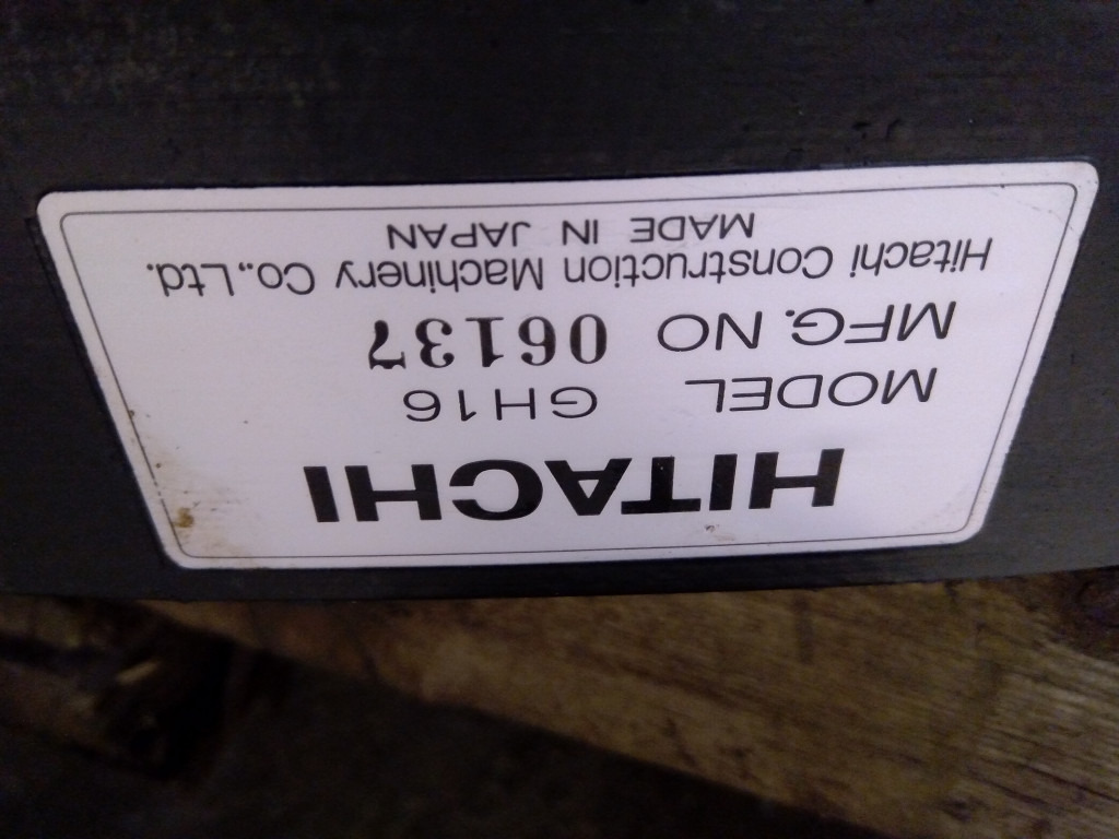 Hitachi GH16 - YB60000825 - Pokretni prsten za Građevinska mašina: slika 3 Hitachi GH16 - YB60000825 - Pokretni prsten za Građevinska mašina: slika 3