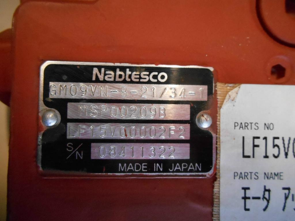Kobelco LF15V00002F2 - Pogonski reduktor za Građevinska mašina: slika 2 Kobelco LF15V00002F2 - Pogonski reduktor za Građevinska mašina: slika 2