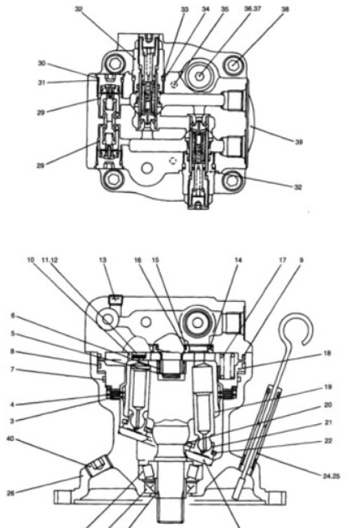 New Holland YT15V00005F2 - YT15V00016F1 - Hidraulični motor za Poljoprivredna mašina: slika 1 New Holland YT15V00005F2 - YT15V00016F1 - Hidraulični motor za Poljoprivredna mašina: slika 1