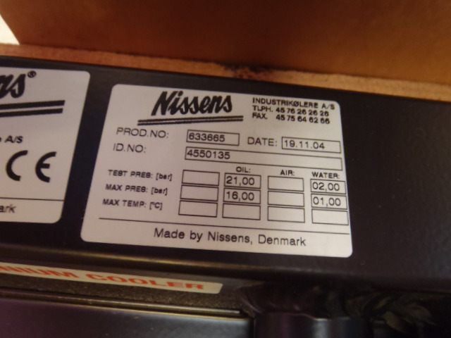 Nissens L10.5 - - Radijator za Građevinska mašina: slika 2 Nissens L10.5 - - Radijator za Građevinska mašina: slika 2