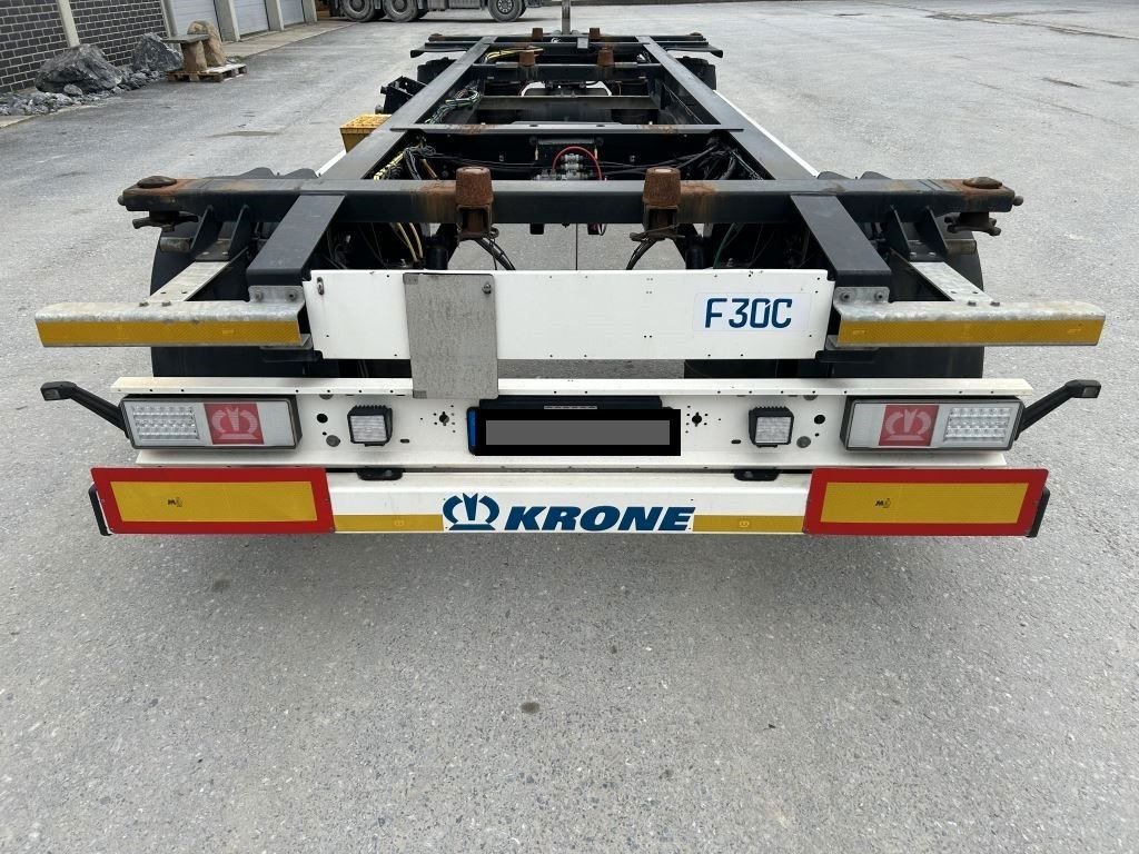 Novu Prikolica za prevoz kontejnera/ Prikolica sa promenjivim sandukom Krone 2 Achswechselfahrgestell, Typ: MAXI AZW 18 eL3B7: slika 8 Novu Prikolica za prevoz kontejnera/ Prikolica sa promenjivim sandukom Krone 2 Achswechselfahrgestell, Typ: MAXI AZW 18 eL3B7: slika 8