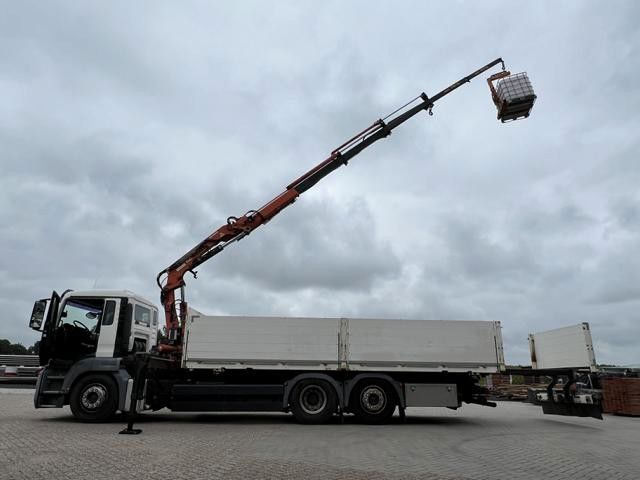 Kamion sa tovarnim sandukom, Kamion sa dizalicom MAN TGS26400-6x2 LL/ TEREX 165 - EA3: slika 8