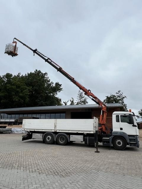 Kamion sa tovarnim sandukom, Kamion sa dizalicom MAN TGS26400-6x2 LL/ TEREX 165 - EA3: slika 9