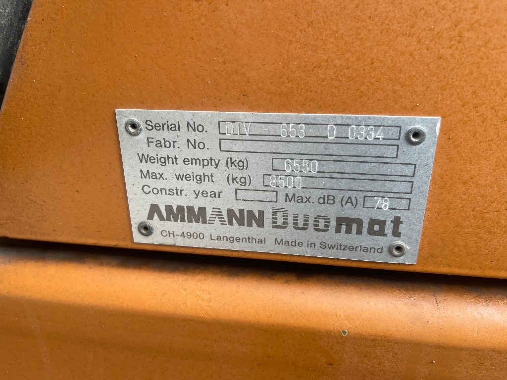 Ammann DTV 653 D - Valjak za puteve: slika 4 Ammann DTV 653 D - Valjak za puteve: slika 4