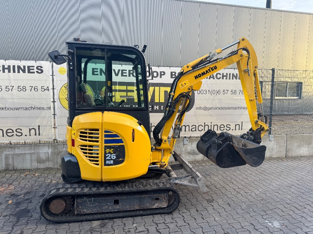 Komatsu PC 26 MR-3 - Mini bager: slika 1 Komatsu PC 26 MR-3 - Mini bager: slika 1