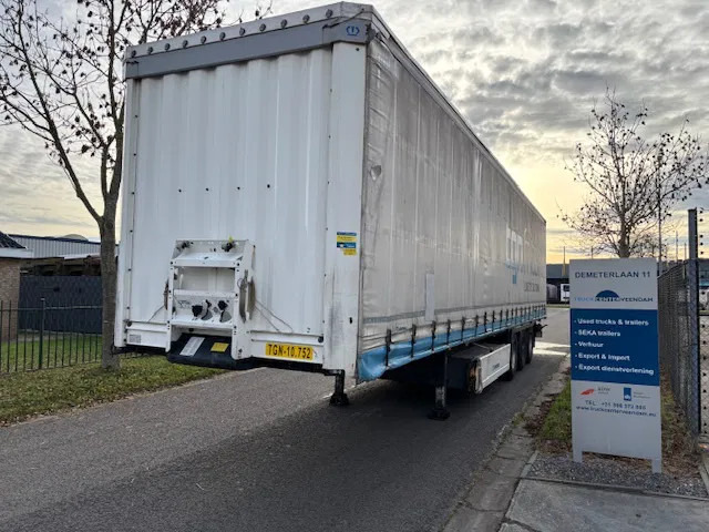 Krone SD 3 axle drum brake schuifzeil schuifdak - Poluprikolica sa ceradom: slika 1 Krone SD 3 axle drum brake schuifzeil schuifdak - Poluprikolica sa ceradom: slika 1