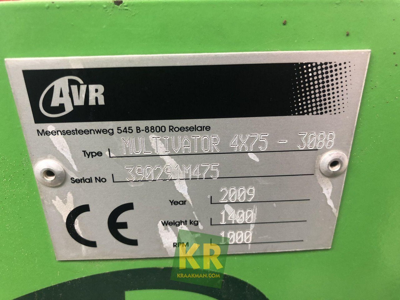 AVR Multivator  - Oprema za obradu zemljišta: slika 3 AVR Multivator  - Oprema za obradu zemljišta: slika 3