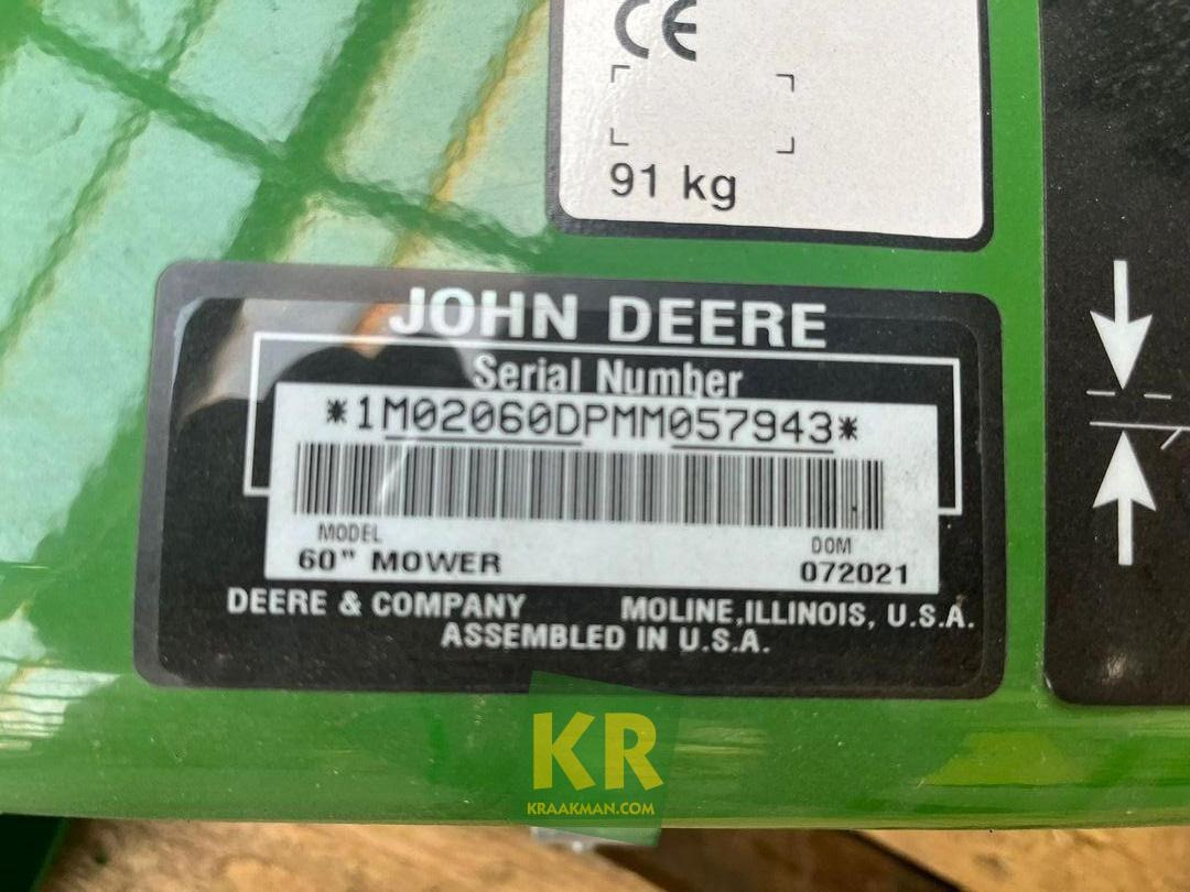 John Deere 60D IN.  - Baštenska kosačica: slika 3 John Deere 60D IN.  - Baštenska kosačica: slika 3