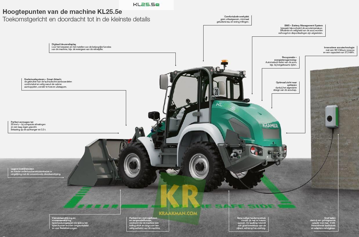 Kramer KL25.5e - Teleskopski utovarivač na točkovima: slika 5 Kramer KL25.5e - Teleskopski utovarivač na točkovima: slika 5