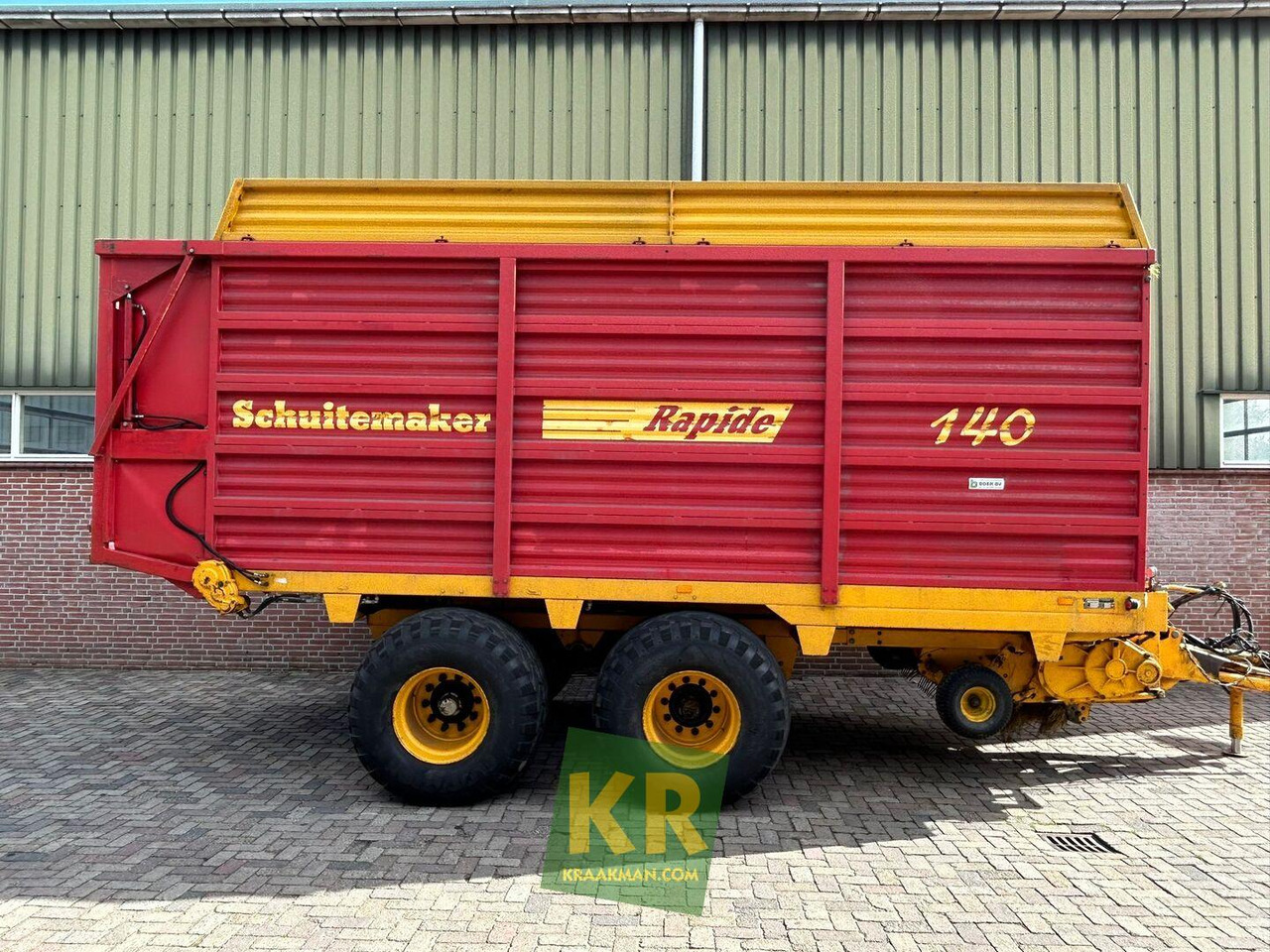 Schuitemaker RAPIDE 140 opraapwagen  - Prikolica sa automatskim punjenjem: slika 1 Schuitemaker RAPIDE 140 opraapwagen  - Prikolica sa automatskim punjenjem: slika 1