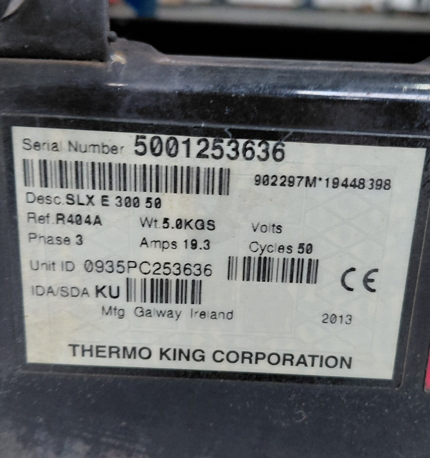 Thermo King SLX300 S/N : 5001253636 - Frižider: slika 2 Thermo King SLX300 S/N : 5001253636 - Frižider: slika 2