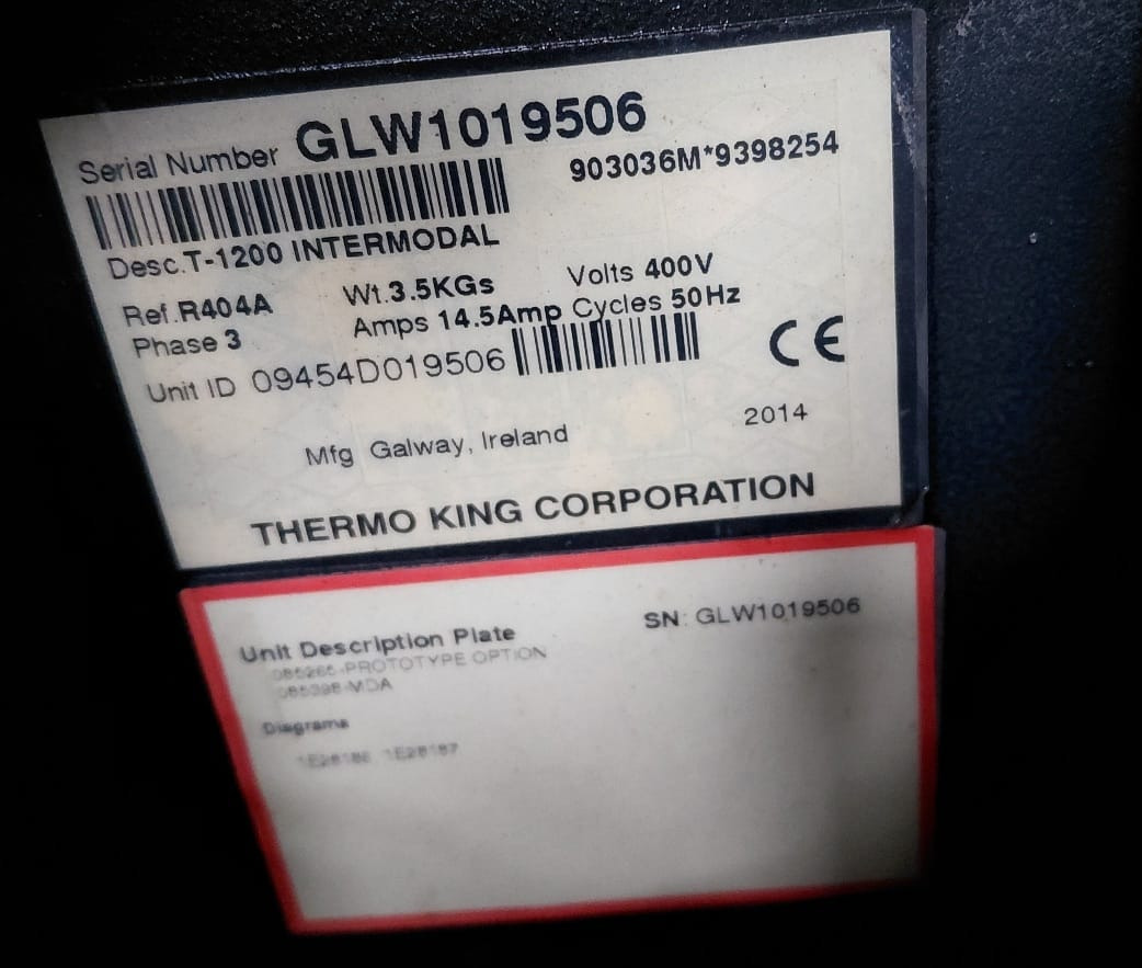 Thermo King T-1200R – GLW1019506 - Frižider: slika 2 Thermo King T-1200R – GLW1019506 - Frižider: slika 2