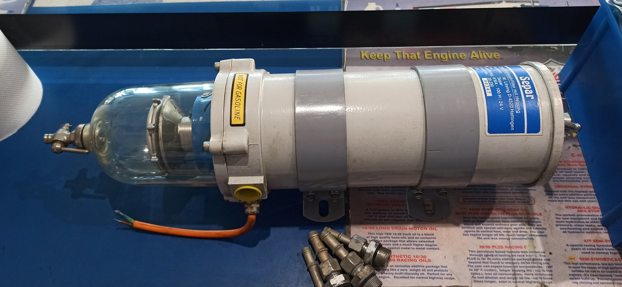 Fuel water separator SEPAR KWA 100H 24V - Sistem goriva za Druga mašina: slika 1 Fuel water separator SEPAR KWA 100H 24V - Sistem goriva za Druga mašina: slika 1