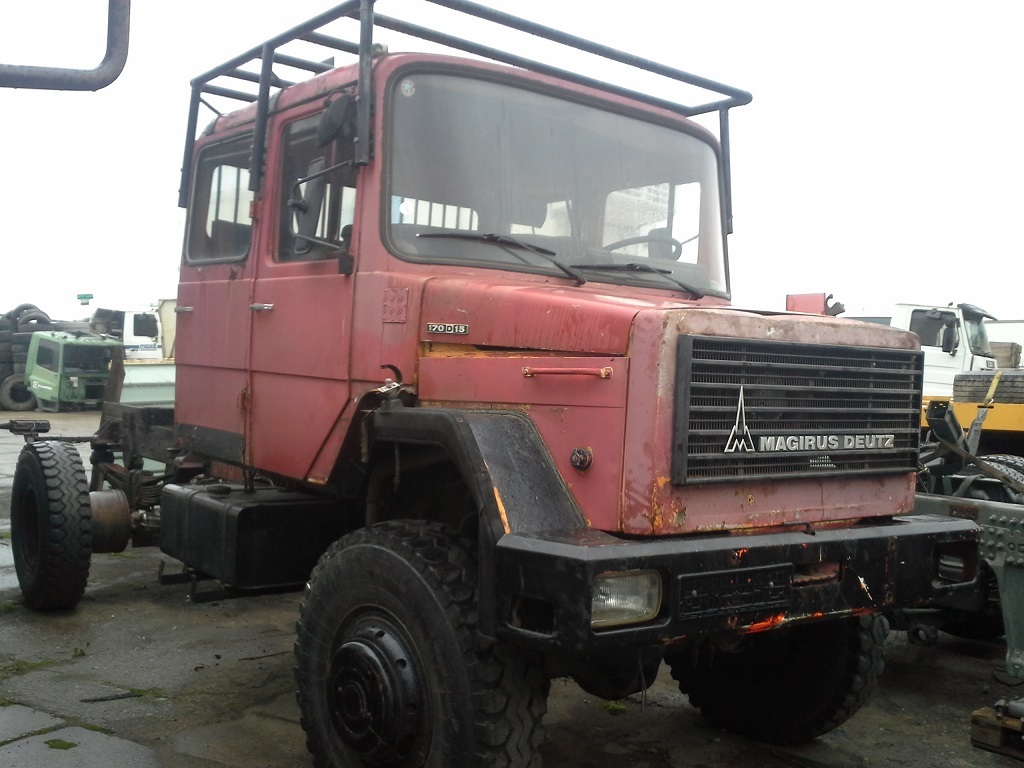 IVECO MAGIRUS 170 D15 4x4 - Kamion sa golom šasijom i zatvorenom kabinom: slika 1 IVECO MAGIRUS 170 D15 4x4 - Kamion sa golom šasijom i zatvorenom kabinom: slika 1
