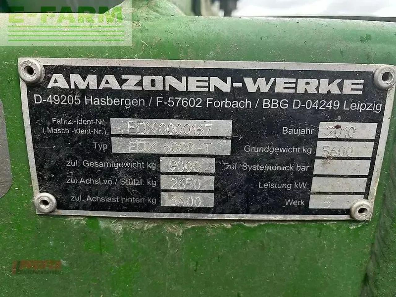 Amazone edx 6000 t - Mašina za preciznu setvu: slika 3 Amazone edx 6000 t - Mašina za preciznu setvu: slika 3
