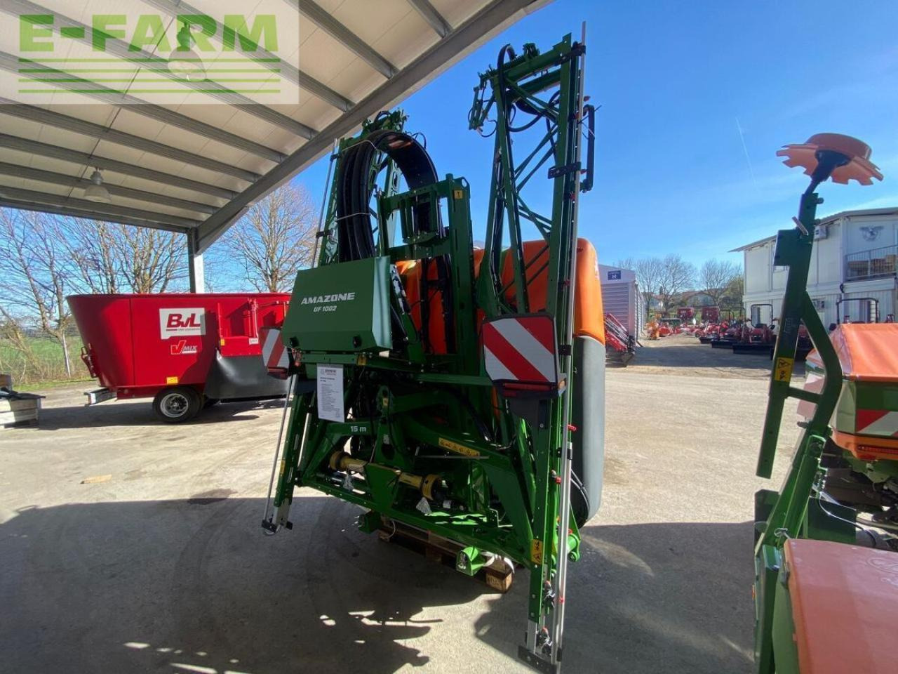 Amazone uf 1002 - Vučena prskalica: slika 5 Amazone uf 1002 - Vučena prskalica: slika 5