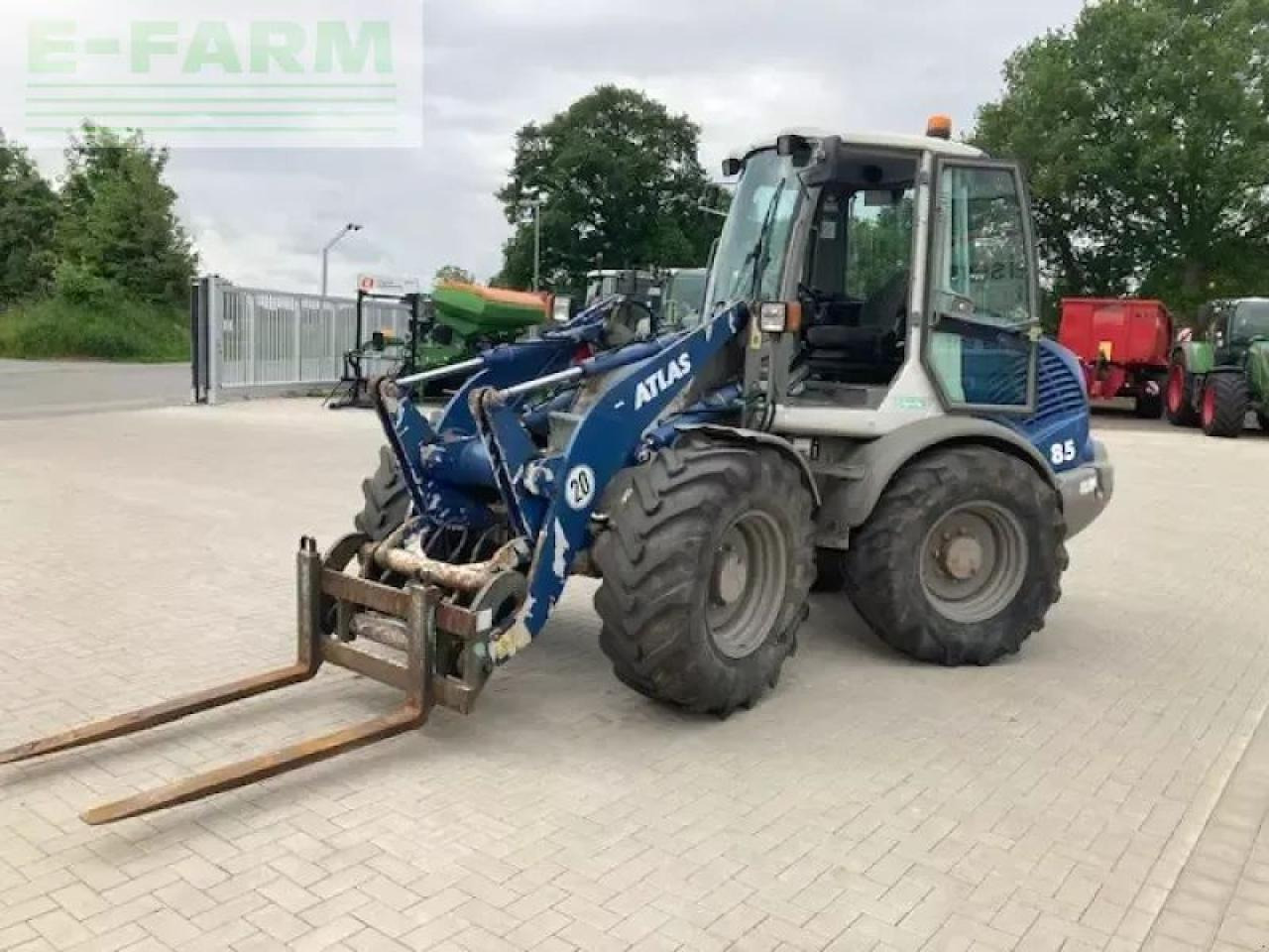 Atlas atlas 85 - Mini bager: slika 1 Atlas atlas 85 - Mini bager: slika 1