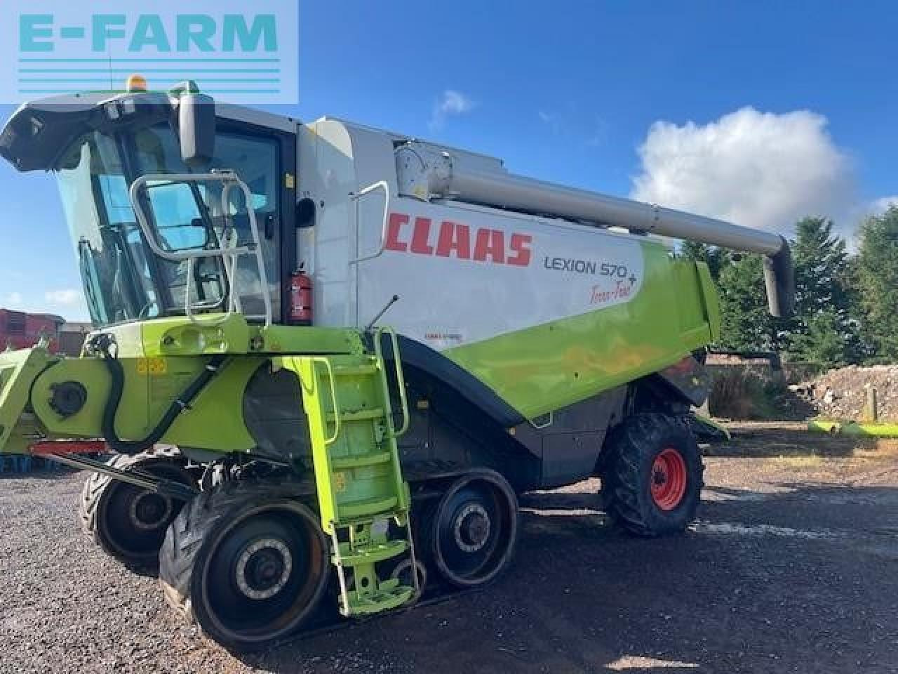 CLAAS LEXION 570 TT - Kombinovani kombajn: slika 1 CLAAS LEXION 570 TT - Kombinovani kombajn: slika 1