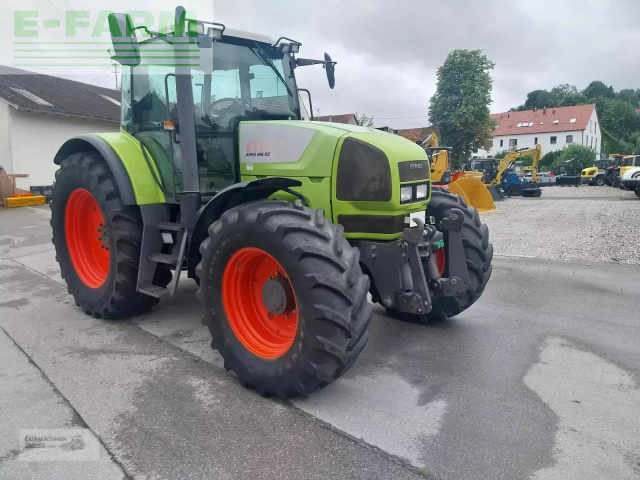 CLAAS ares 816 rz RZ - Traktor: slika 4 CLAAS ares 816 rz RZ - Traktor: slika 4
