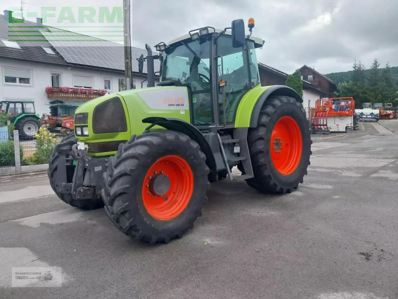 CLAAS ares 816 rz RZ - Traktor: slika 1 CLAAS ares 816 rz RZ - Traktor: slika 1