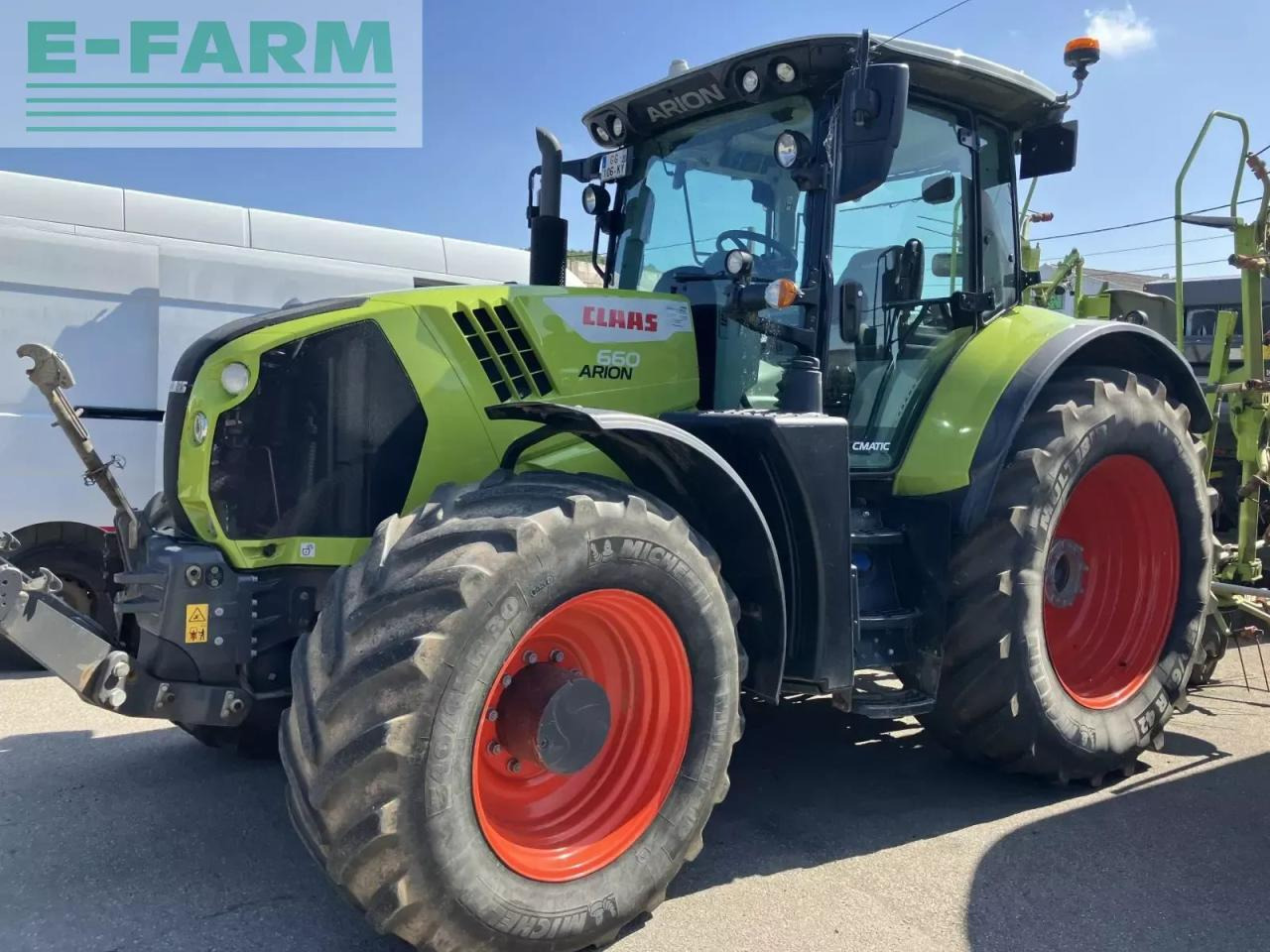 CLAAS arion 660 cis + - Traktor: slika 1 CLAAS arion 660 cis + - Traktor: slika 1