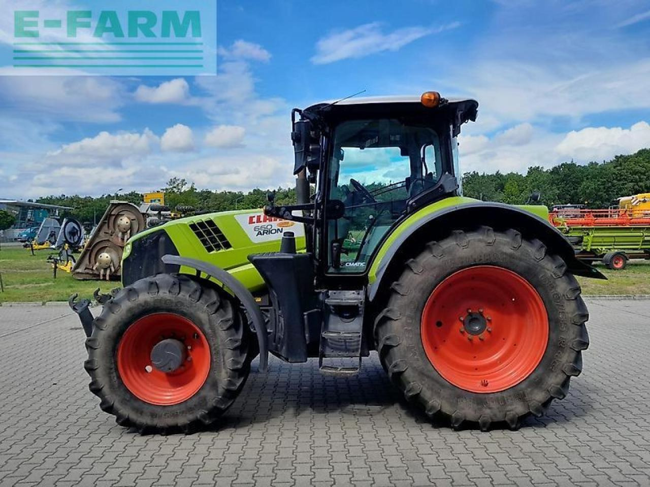 CLAAS arion 660 cmatic cis CMATIC CIS - Traktor: slika 1 CLAAS arion 660 cmatic cis CMATIC CIS - Traktor: slika 1
