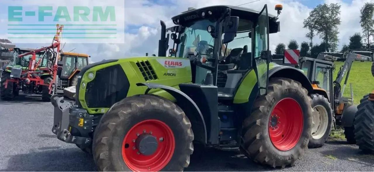 CLAAS arion 660 cmatic cis+ CMATIC CIS+ - Traktor: slika 2 CLAAS arion 660 cmatic cis+ CMATIC CIS+ - Traktor: slika 2