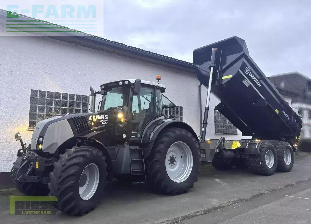 CLAAS axion 810 cmatic + farmtech gravis 2000 CMATIC - Traktor: slika 1 CLAAS axion 810 cmatic + farmtech gravis 2000 CMATIC - Traktor: slika 1