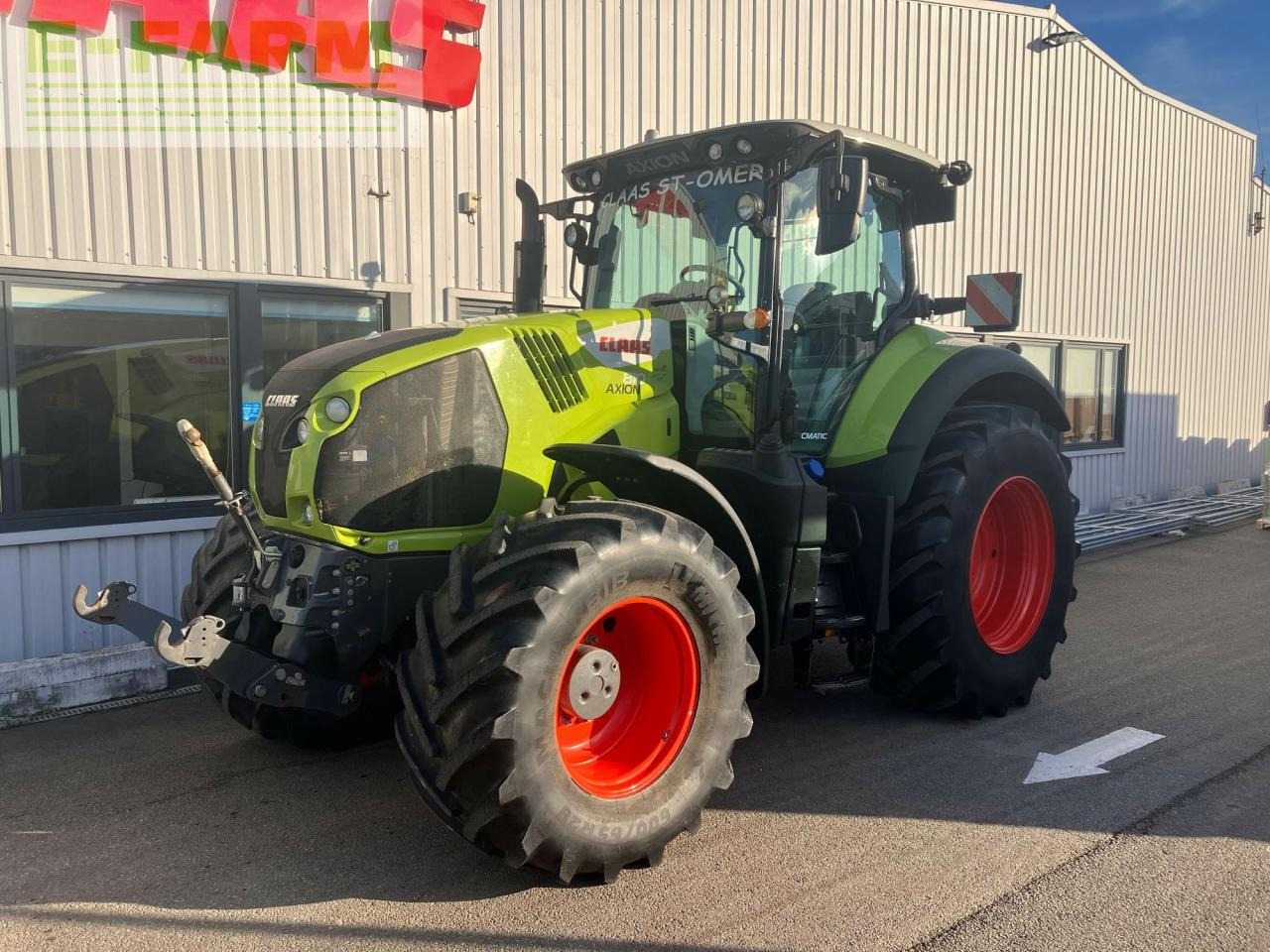 CLAAS axion 810 cmatic s5 CMATIC - Traktor: slika 1 CLAAS axion 810 cmatic s5 CMATIC - Traktor: slika 1