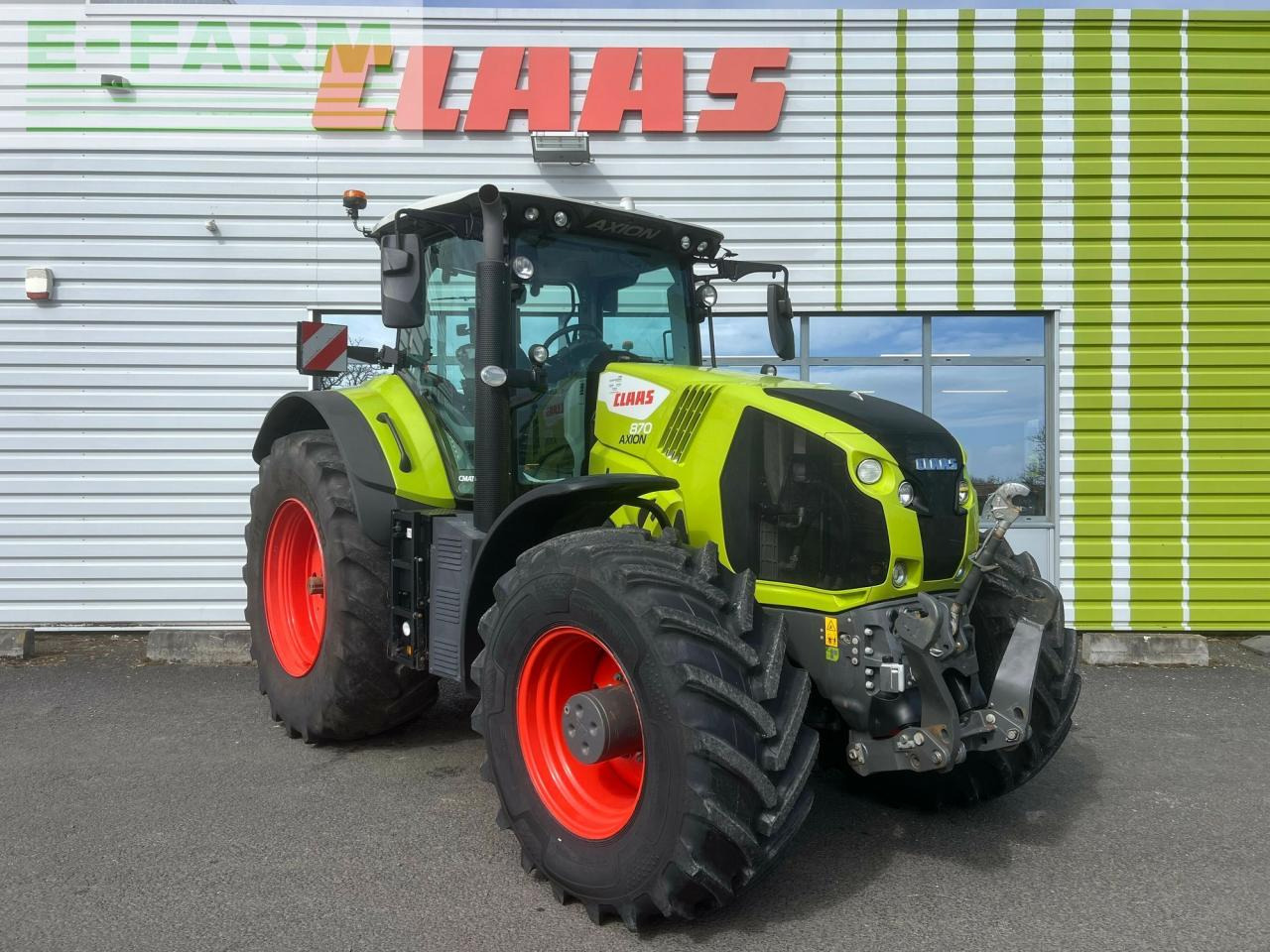 CLAAS axion 870 cmatic s5 sur mesure CMATIC - Traktor: slika 1 CLAAS axion 870 cmatic s5 sur mesure CMATIC - Traktor: slika 1
