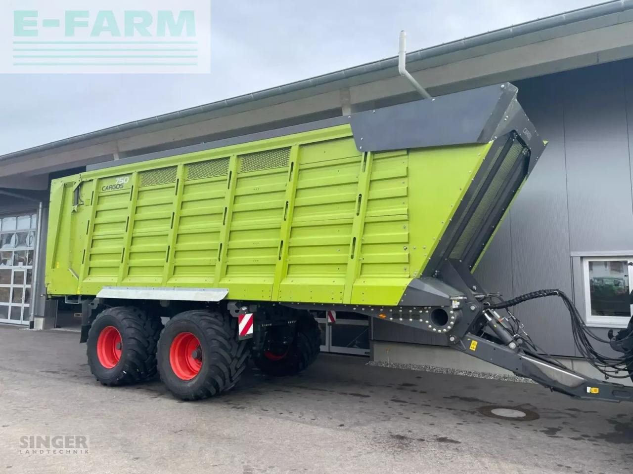 CLAAS cargos 750 - Traktorska prikolica za farmu/ Kiper: slika 1 CLAAS cargos 750 - Traktorska prikolica za farmu/ Kiper: slika 1