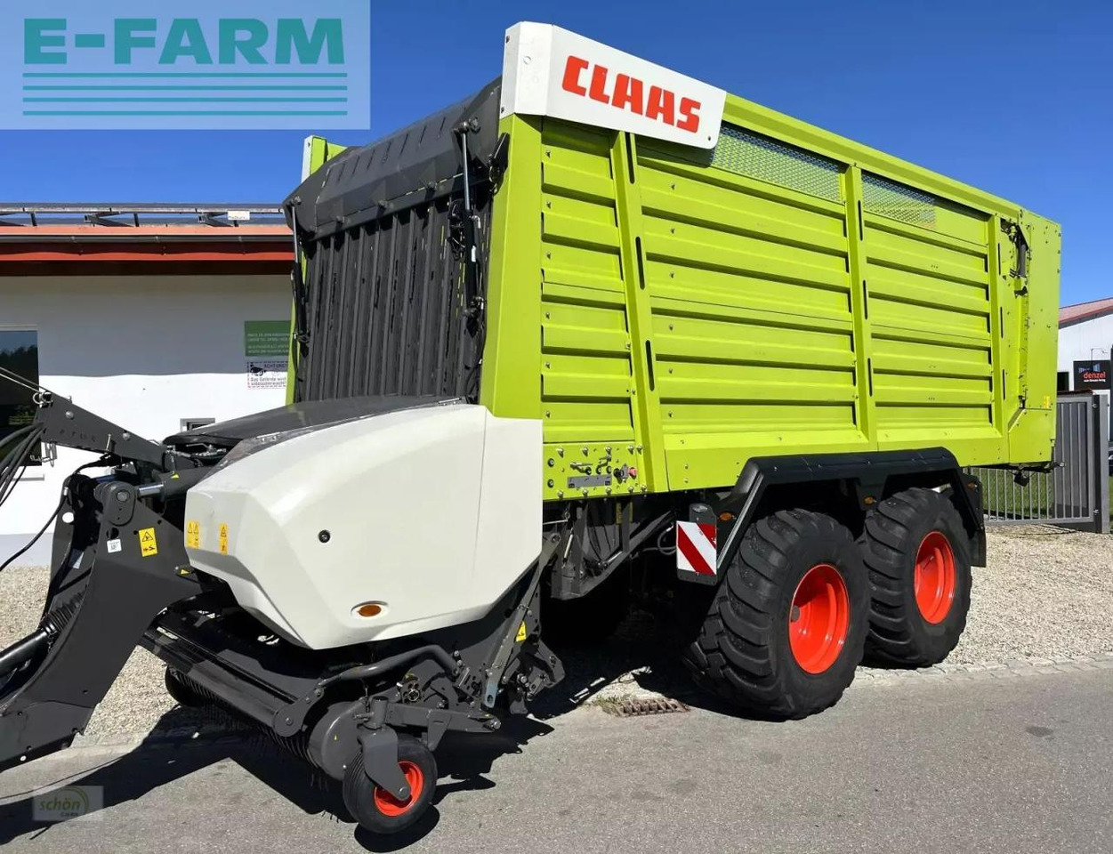 CLAAS cargos 8400 im topzustand - mit nur 1.707 fuhren !! - Prikolica sa automatskim punjenjem: slika 1 CLAAS cargos 8400 im topzustand - mit nur 1.707 fuhren !! - Prikolica sa automatskim punjenjem: slika 1