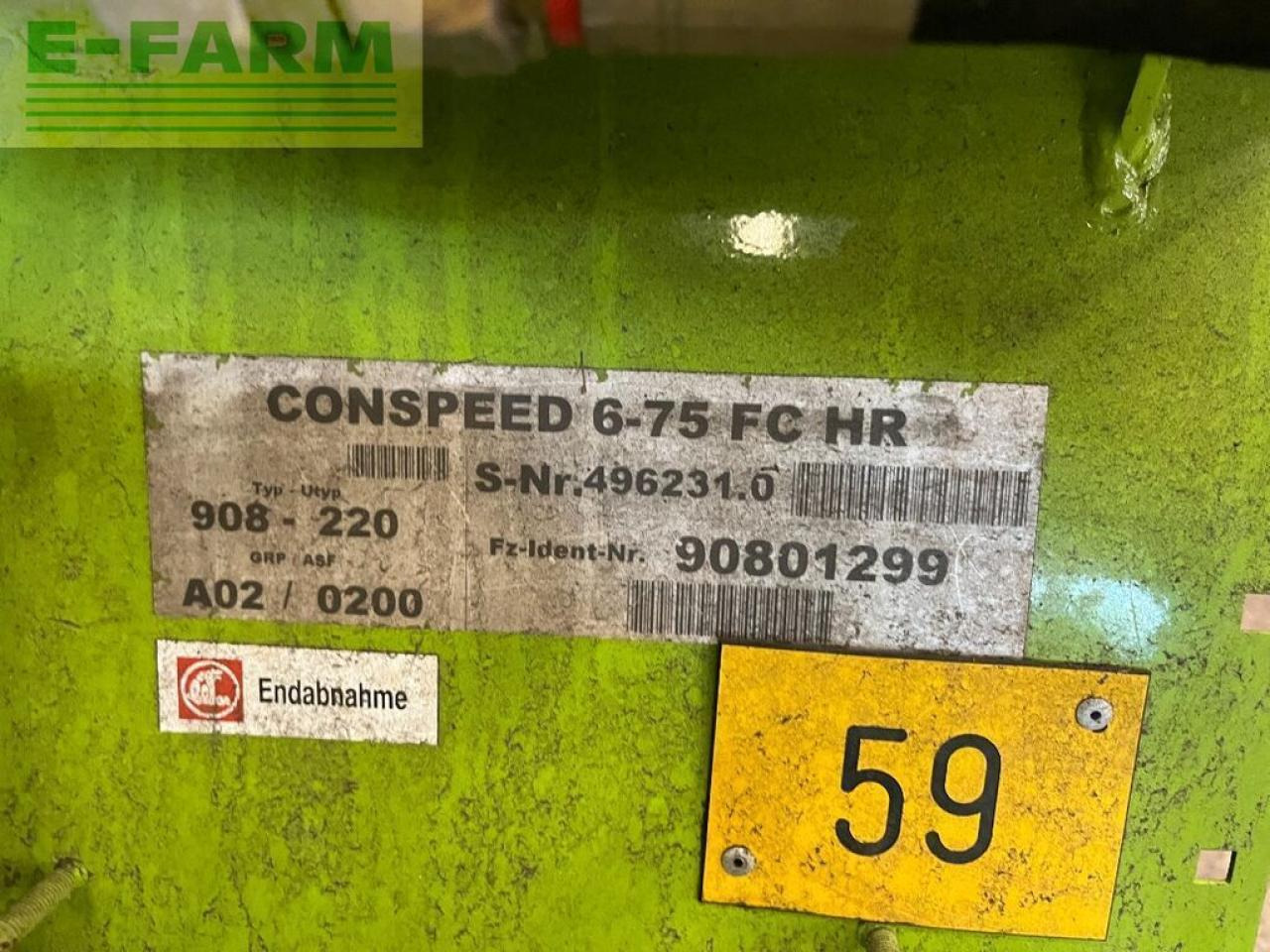 CLAAS conspeed 6-75 fc, maispflücker, lexion, tucano - Dodatak za stočnu hranu: slika 4 CLAAS conspeed 6-75 fc, maispflücker, lexion, tucano - Dodatak za stočnu hranu: slika 4