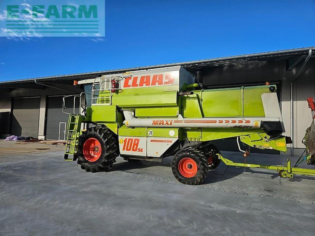 CLAAS dominator 108 sl maxi "gepflegte maschine" - Kombinovani kombajn: slika 3 CLAAS dominator 108 sl maxi "gepflegte maschine" - Kombinovani kombajn: slika 3