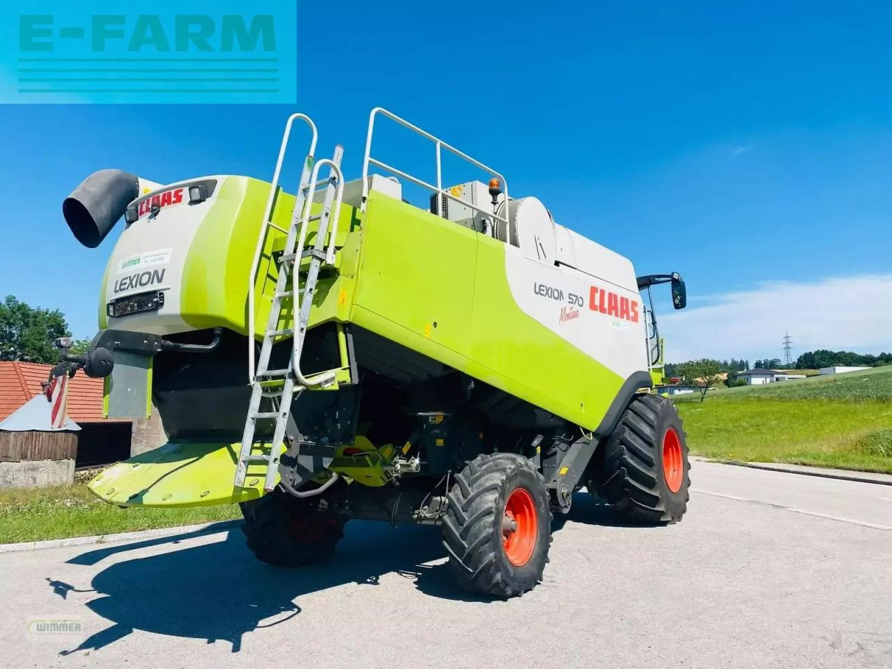 Kombinovani kombajn CLAAS lexion 570 montana: slika 27