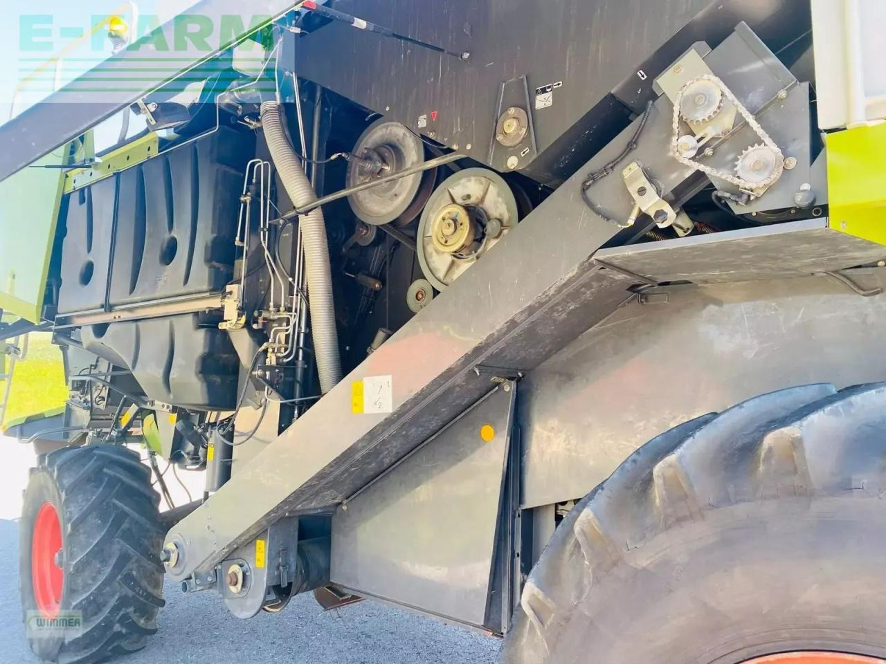 Kombinovani kombajn CLAAS lexion 570 montana: slika 23