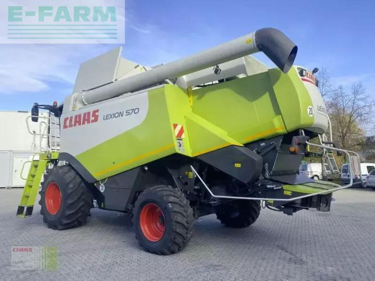 CLAAS lexion 570 + v750 + tw - Kombinovani kombajn: slika 4 CLAAS lexion 570 + v750 + tw - Kombinovani kombajn: slika 4